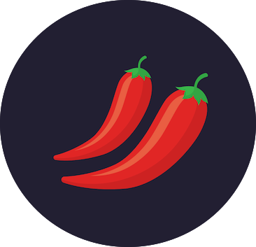 Illustration of chillies
